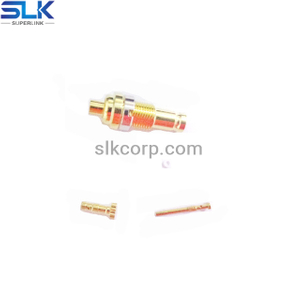 1.0 / 2.3插孔直形焊连接器用于1.37电缆50欧姆5A1F15S-A72