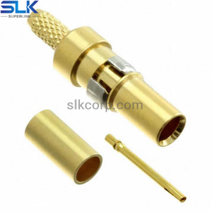1.0 / 2.3插孔直形焊连接器用于Tflex 405电缆50欧姆5A1F15S-A82-001