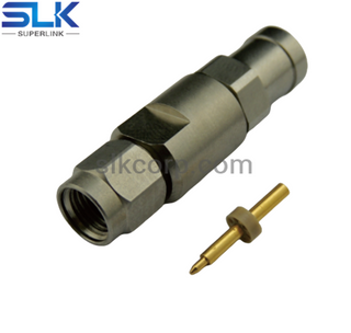 3.5mm插头直形连接器用于SFT-205 SFT-205S电缆50欧姆5P3M15S-A233