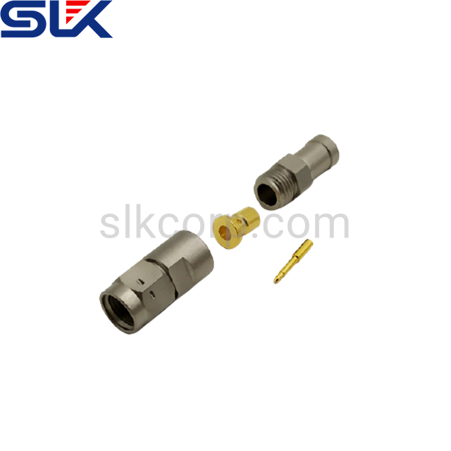 SMA插头直形连接器，用于PT-150电缆50欧姆5MAM15S-A520